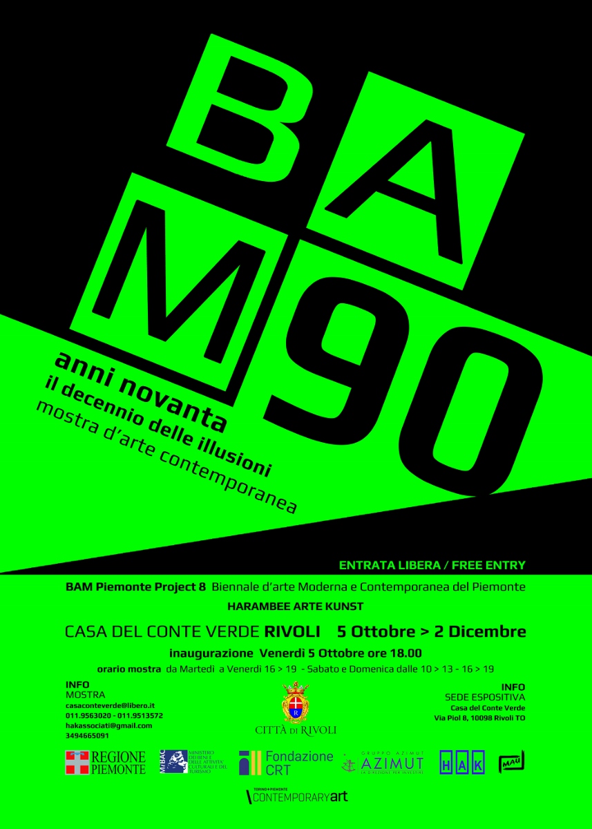 BAM Biennale d'Arte Moderna e Contemporanea del Piemonte 2018